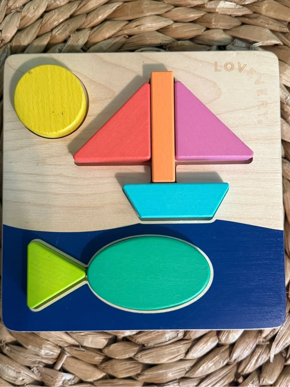 Lovevery Double-Sided Sunny Day Puzzle